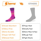 Funky Crew Socks (Unisex) - Pack of 3