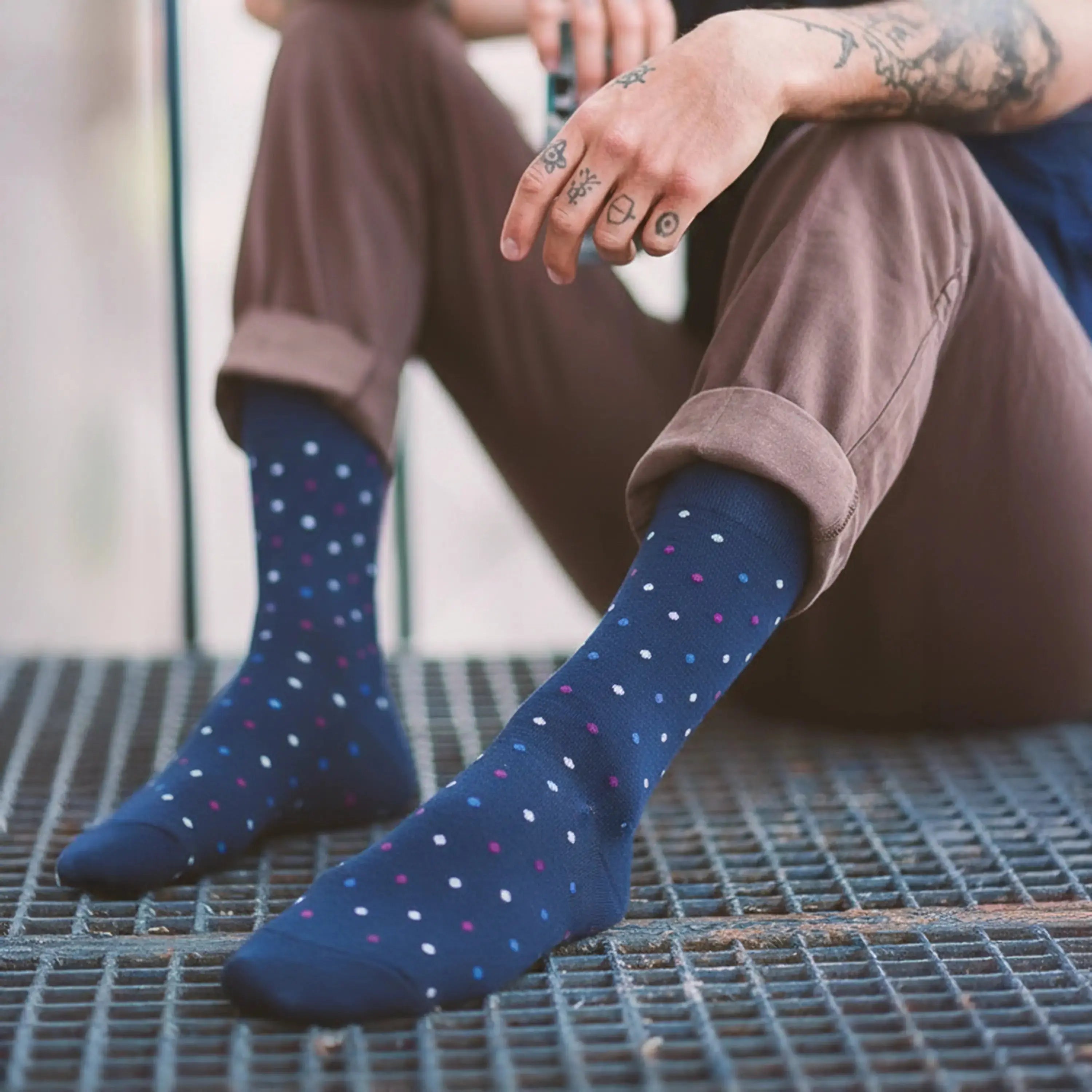 Funky Crew Socks (Unisex) - Pack of 3